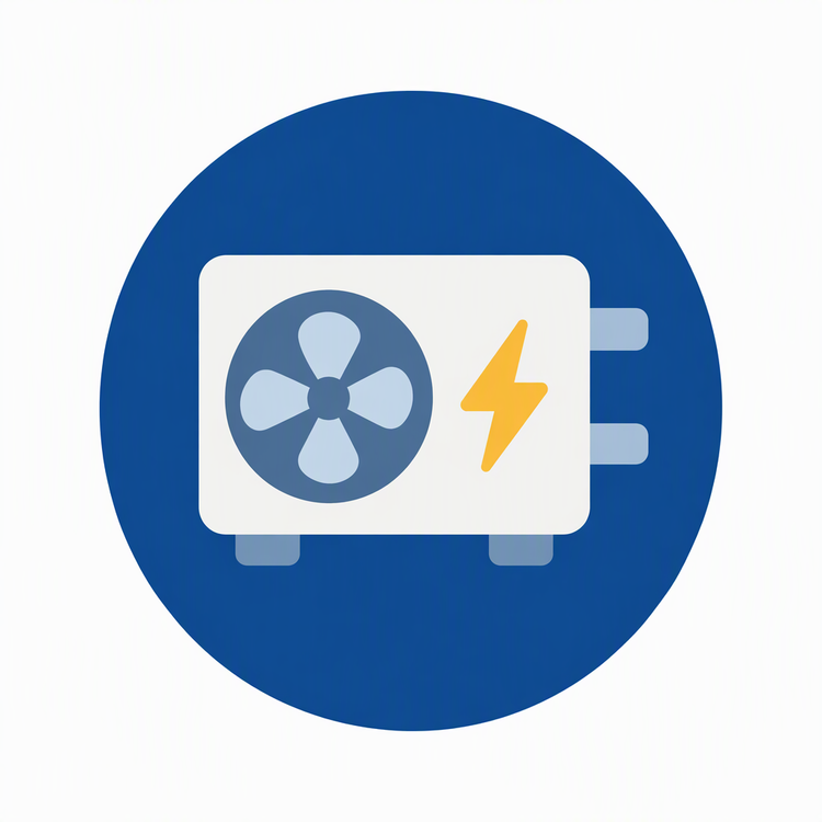 Electric category icon illustration