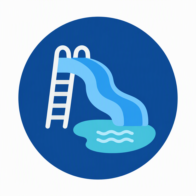 Slides and Diving Boards category icon illustration