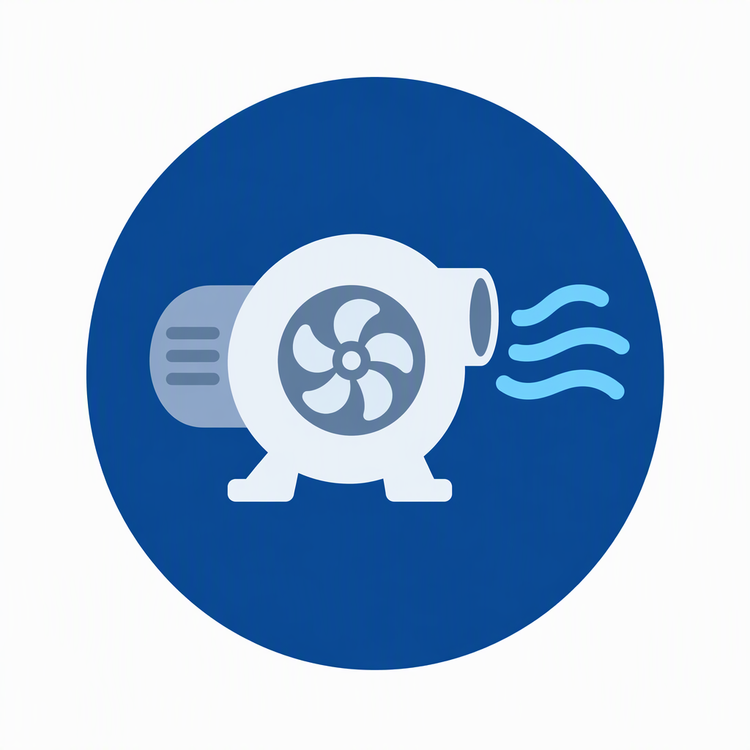 Blowers and Motors category icon illustration