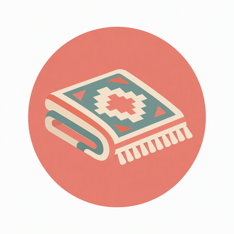 Rugs category icon illustration