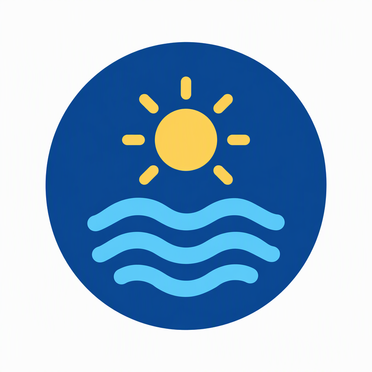 Pool and Spa category icon illustration