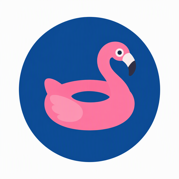 Pool Floats and Toys category icon illustration