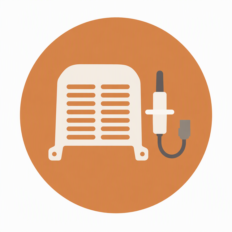 Patio Heater Accessories category icon illustration