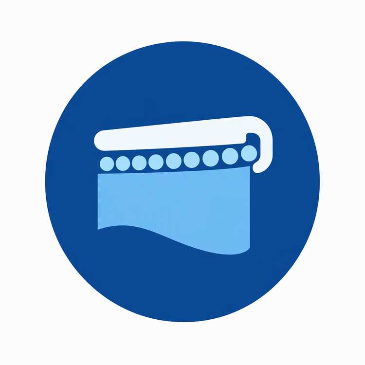 Beaded category icon illustration