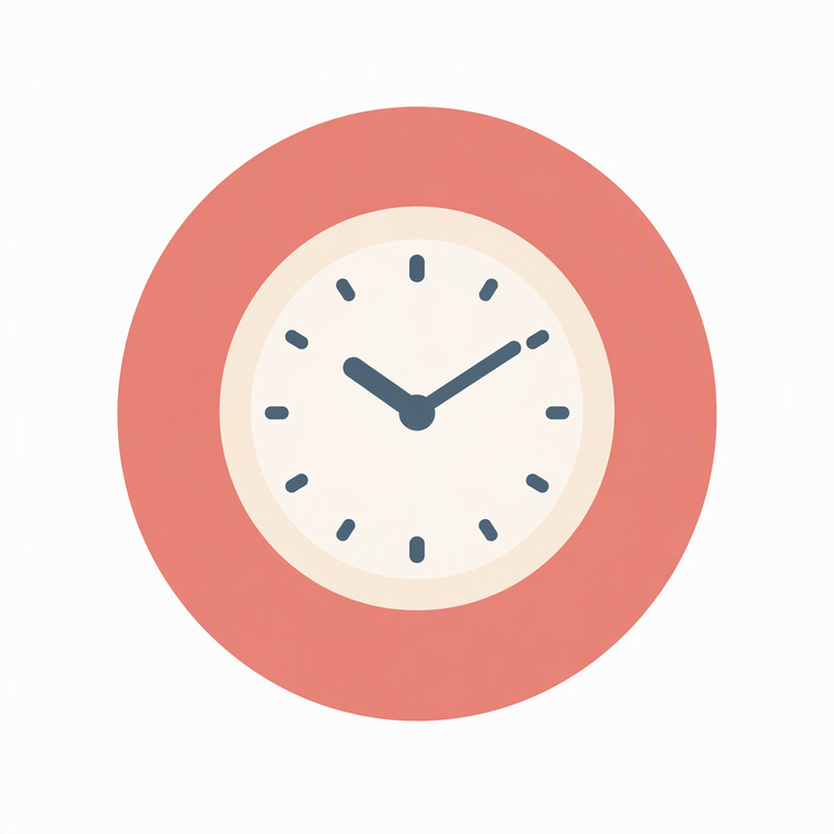 Clocks category icon illustration