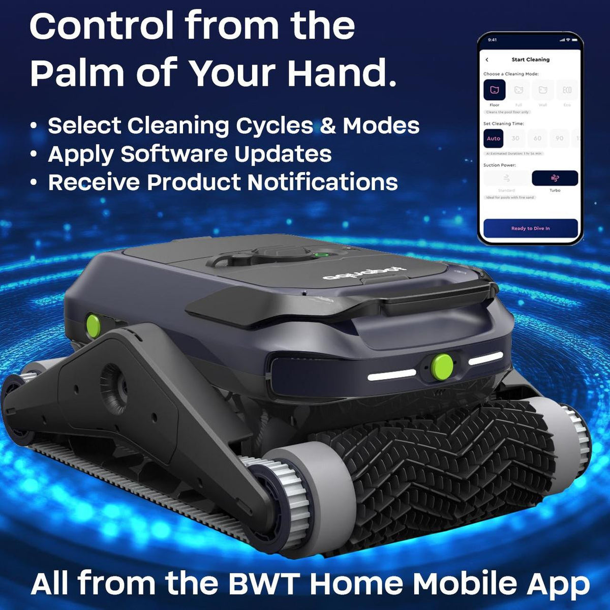 AquaBot Aquabot Cordless Robotic Pool Cleaner