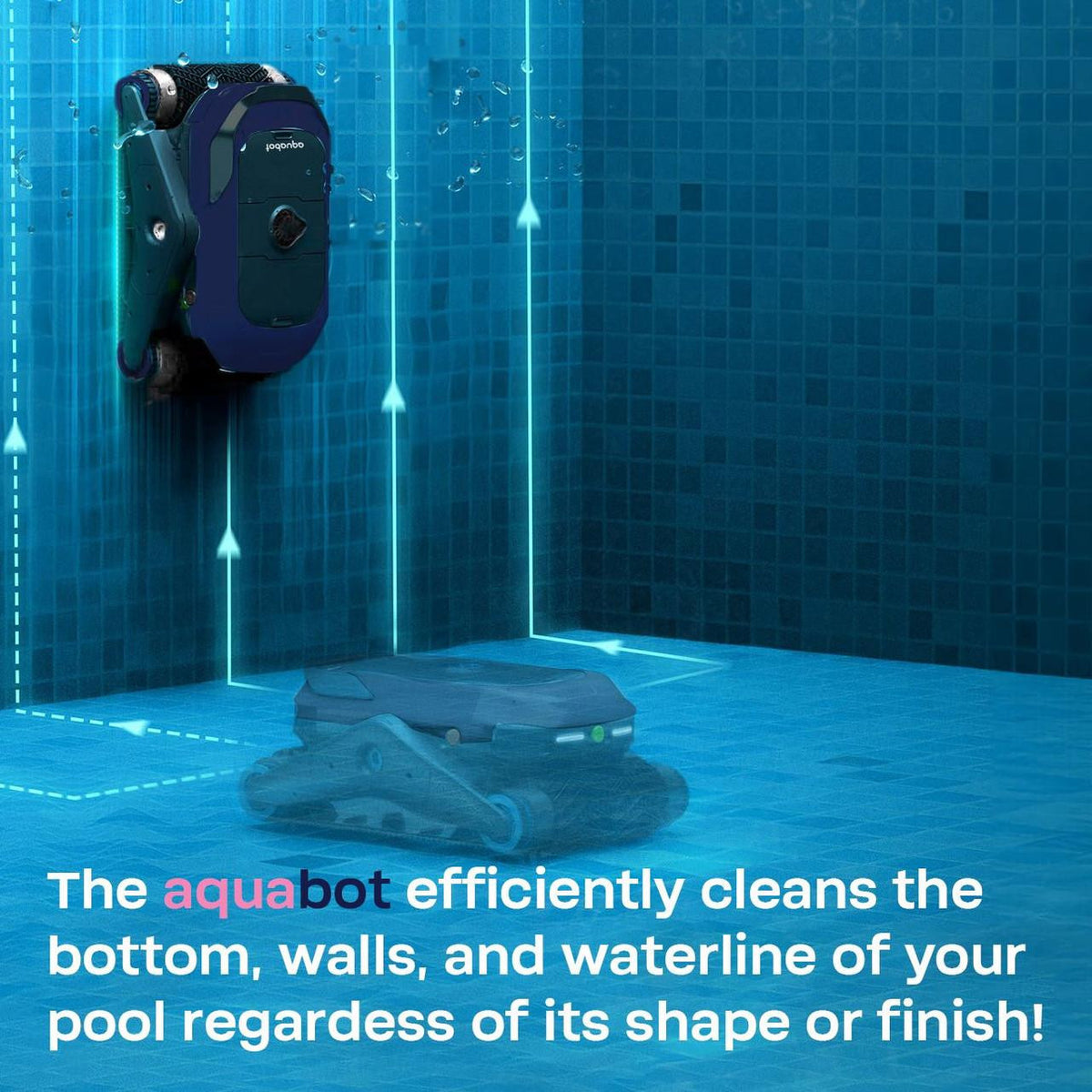 AquaBot Aquabot Cordless Robotic Pool Cleaner