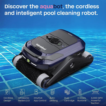 AquaBot Aquabot Cordless Robotic Pool Cleaner