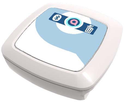 BWT Aquabot Nova control box close-up from the manufacturer brochure