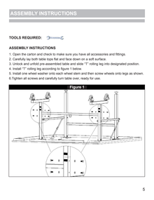 Carmelli Back Stop NG2310P3 - manufacturer assembly diagram