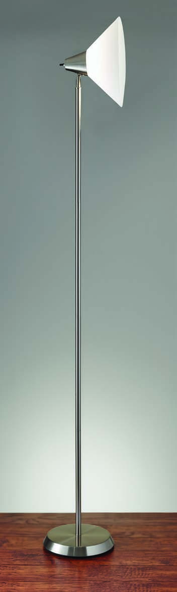 Adesso Swivel 3677-22 floor lamp - alternate adjustable shade position