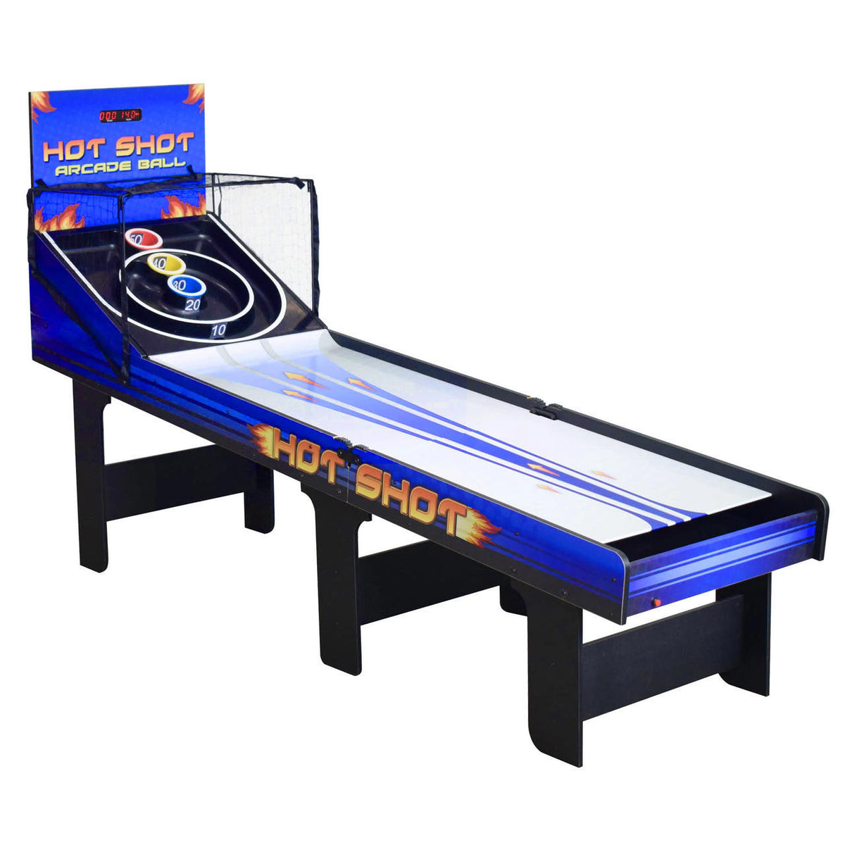 Blue Wave Hot Shot 8-ft Roll Hop and Score Arcade Game Table