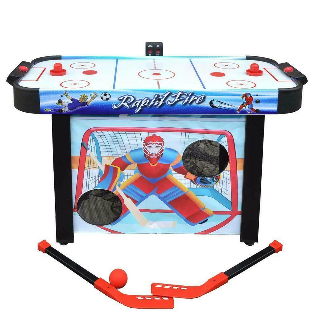 Blue Wave Rapid Fire 42-in 3-in-1 Air Hockey Multi-Game Table
