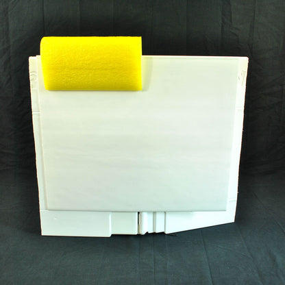 Ice Rink Yellow Bumper Caps 4 Ft Long