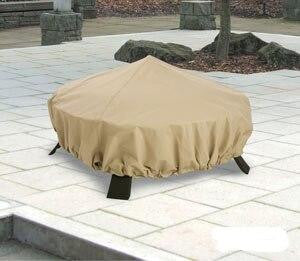 Classic Accessories Terrazzo Round Fire Pit Cover