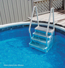 Confer Plastics Step-1 In-Pool 31 Step for Flat Bottom Above Ground Pools by Confer