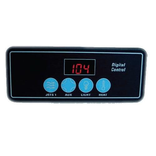 Elm Sales and Equipment Replacement Spa Top Side controller 1-628B-S