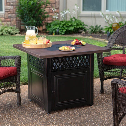 Endless Summer Endless Summer Donovan LP Gas Outdoor Fire Pit with DualHeat Technology