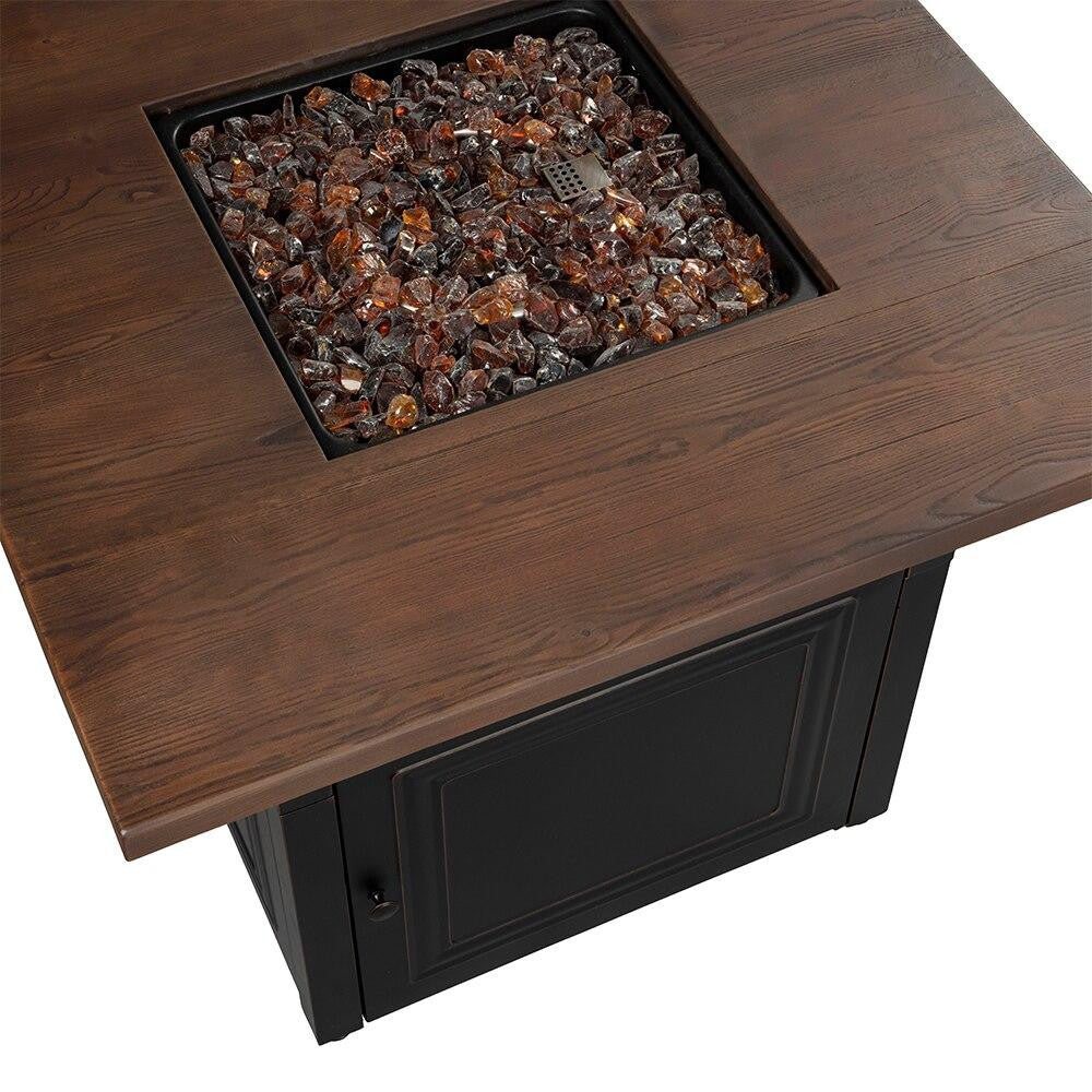 Endless Summer Endless Summer Donovan LP Gas Outdoor Fire Pit with DualHeat Technology