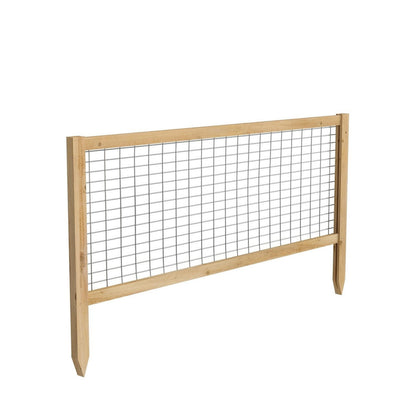 FastFurnishings 4 Pack Cedar Garden Trellis Set - 45 x 23.5 inch Each - Made in USA