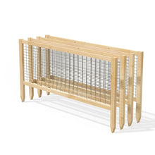 FastFurnishings 4 Pack Cedar Garden Trellis Set - 45 x 23.5 inch Each - Made in USA