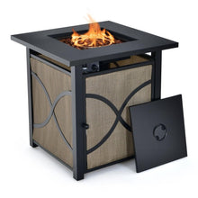 FastFurnishings 40,000 BTU Portable LP Gas Propane Fire Pit Table