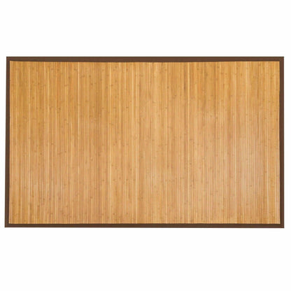 FastFurnishings 5' x 8' Indoor/Outdoor 100% Bamboo Area Rug Floor Carpet