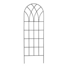 FastFurnishings 60-inch Gothic Arch Top Metal Wall Trellis for Home Garden
