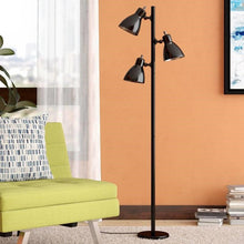 FastFurnishings 64-inch Black 3-Light Tree Lamp Spotlight Floor Lamp