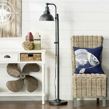 FastFurnishings 65-inch Tall Floor Lamp Task Light in Distressed Metal Finish