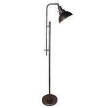 FastFurnishings 65-inch Tall Floor Lamp Task Light in Distressed Metal Finish
