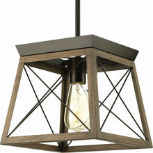 FastFurnishings Antique Bronze Dimmable Light Lantern Geometric Chandelier