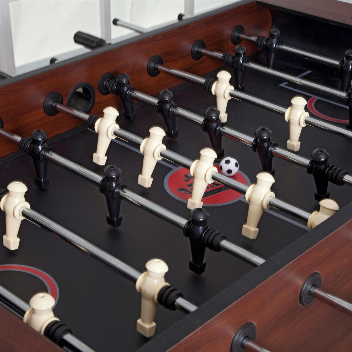 FastFurnishings Game Time 55-inch Foosball Table with 4 Soccer Balls