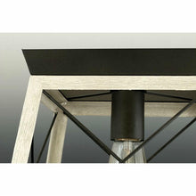 FastFurnishings Graphite Dimmable Farm Home Light Lantern Geometric Chandelier