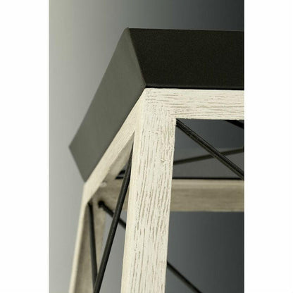 FastFurnishings Graphite Dimmable Farm Home Light Lantern Geometric Chandelier
