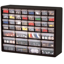FastFurnishings Hardware Craft Fishing Garage Storage Cabinet in Black with Drawers
