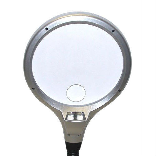 FastFurnishings LED Illuminated 2X Magnifying Glass / Desk Lamp