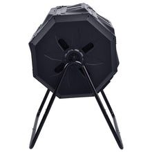 FastFurnishings Outdoor 43-Gallon Compost Bin Tumbler Home Garden Composter