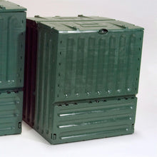 FastFurnishings Outdoor Composting 110-Gallon Composter Recycle Plastic Compost Bin - Green