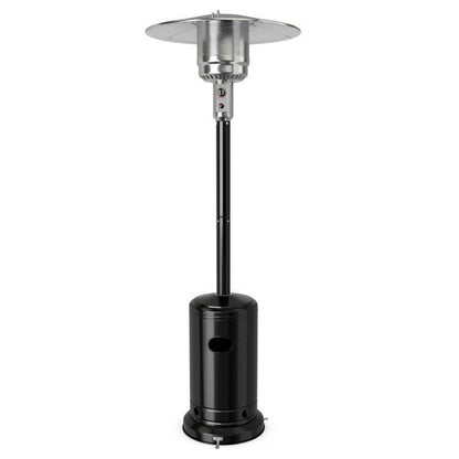 FastFurnishings Portable Wheeled Patio Propane Standing LP Gas Heater
