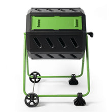 FastFurnishings Tumbler 5-Cubic Ft Compost Bin for Home Composting with Heavy Duty Frame