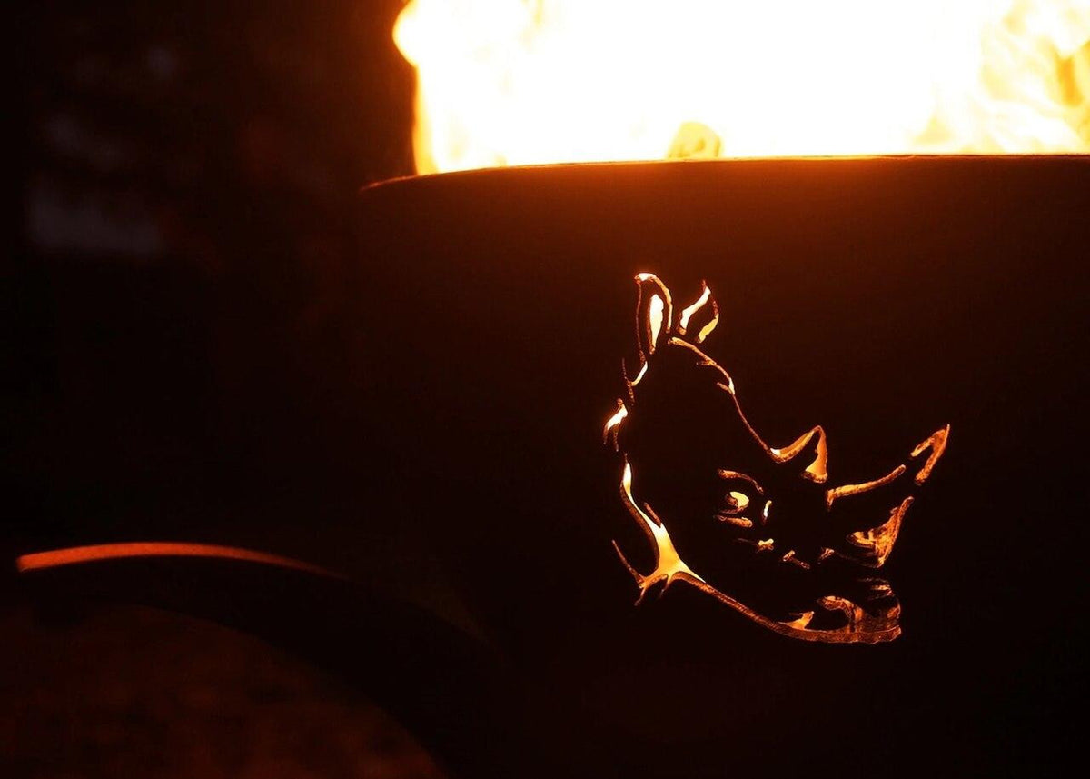 Fire Pit Art Africas Big Five