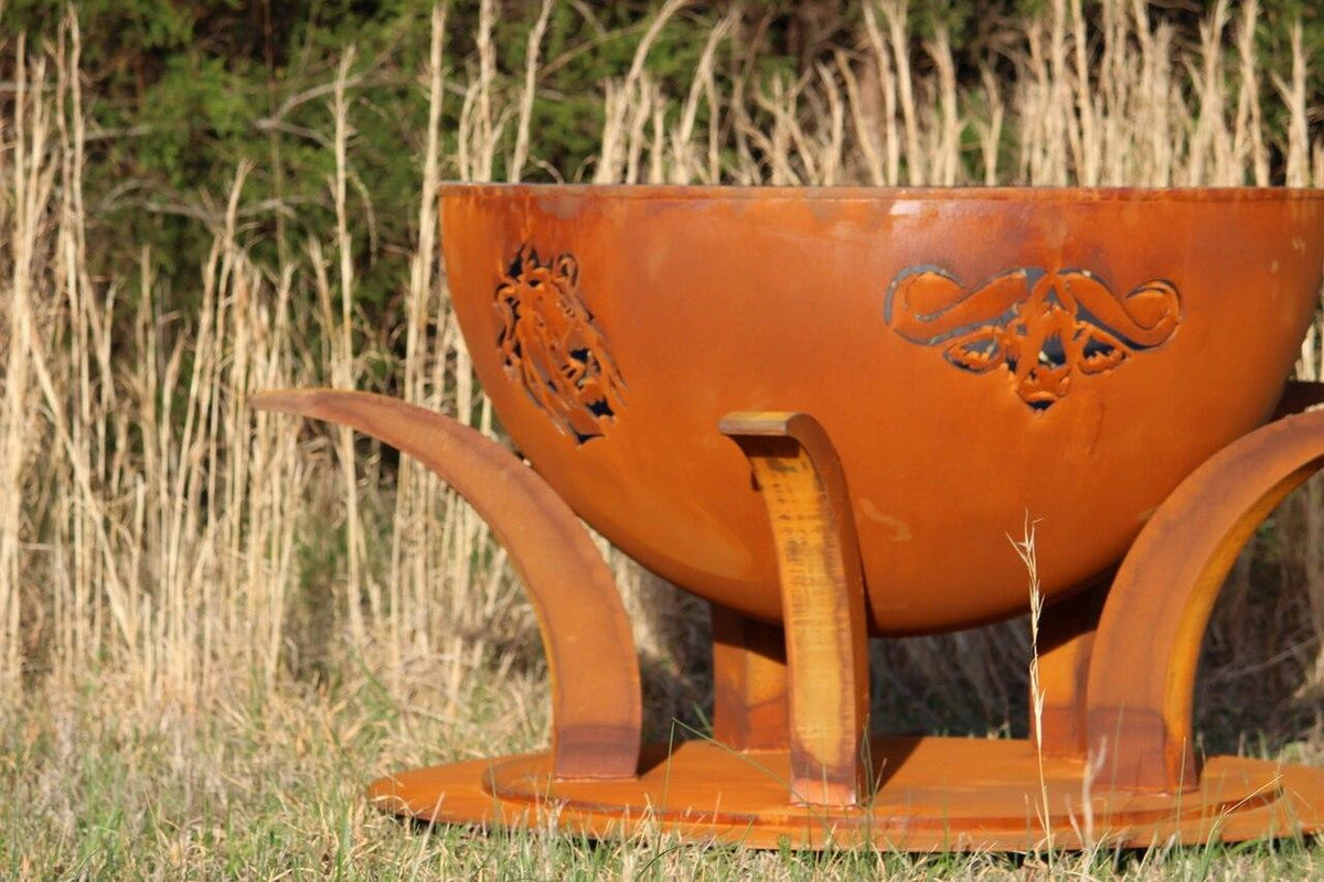 Fire Pit Art Africas Big Five