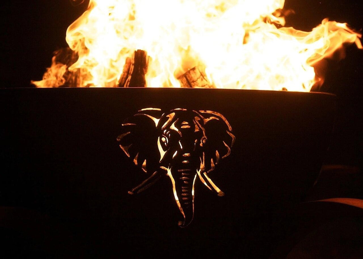 Fire Pit Art Africas Big Five