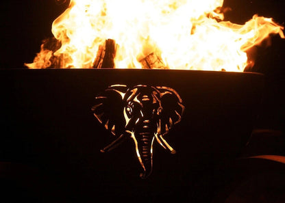 Fire Pit Art Africas Big Five