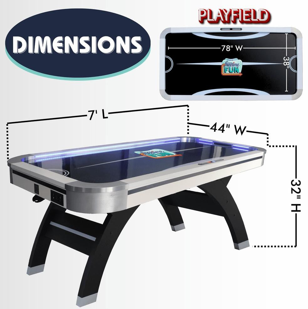 FreeTime Fun Slap Shot 7' Air Hockey Table