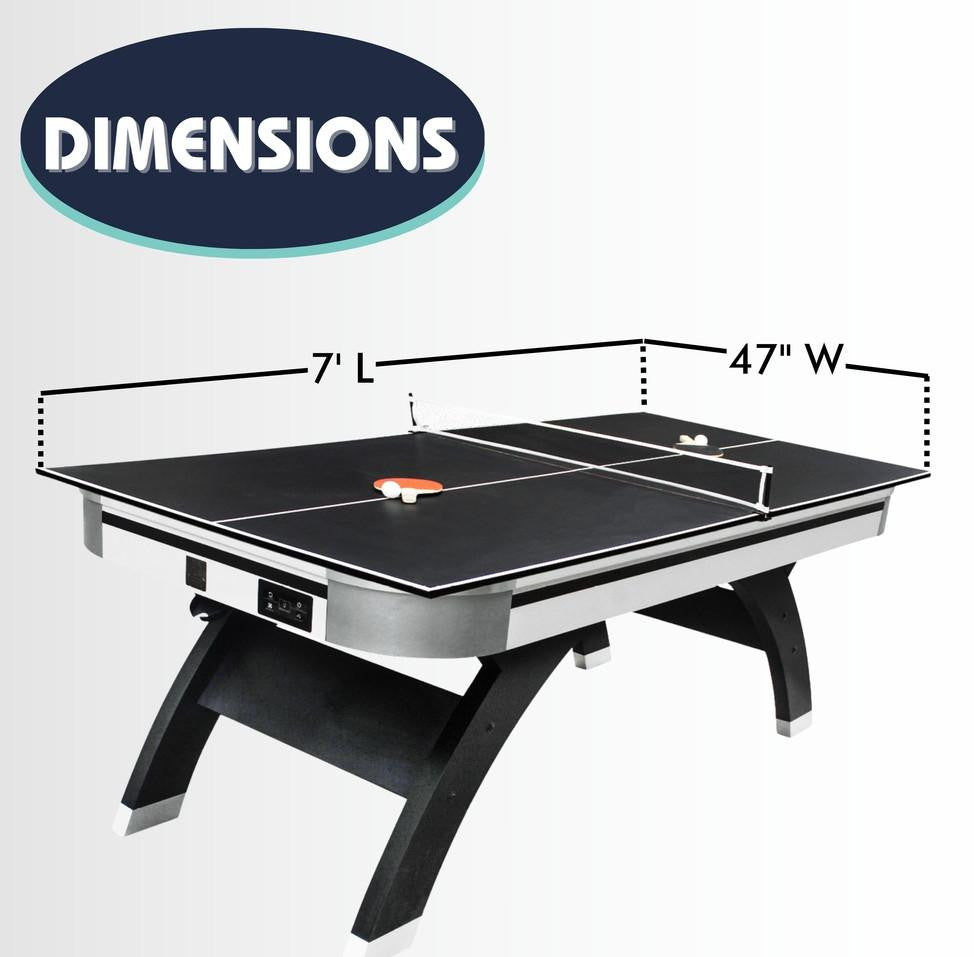 FreeTime Fun Slap Shot 7' Air Hockey Table