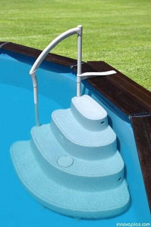 InnovaPlas Majestic Above Ground Pool Steps Model 8000
