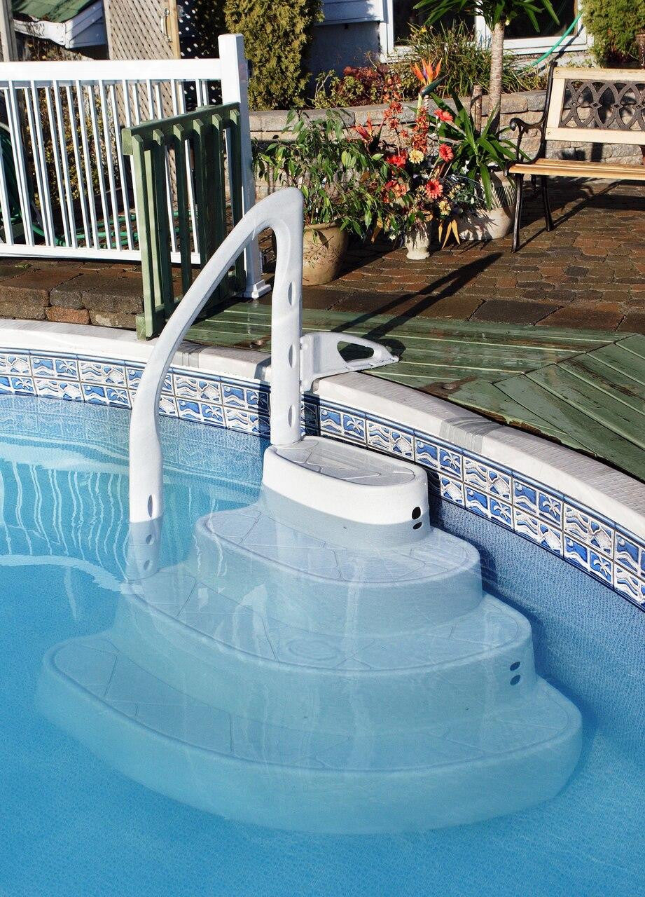 InnovaPlas Majestic Above Ground Pool Steps Model 8005