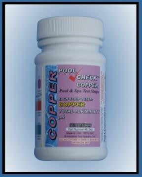 Lifeguard Purification Pool Check Copper 3 in 1 Test Strips